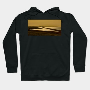 Fleet Lagoon, Chesil Bank, Dorset Hoodie